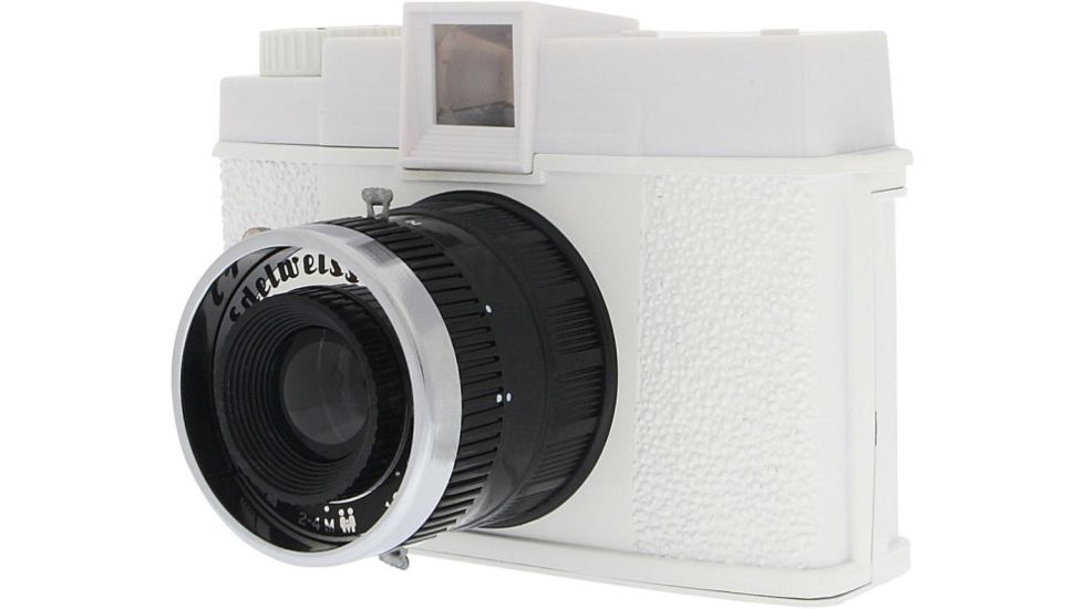 Lomography Camera Diana F+ Edelweiss angle view