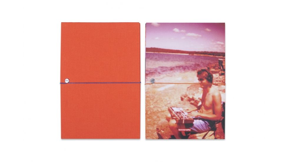 Lomography Photo Accordion - Landscape 1, orange andphoto 227