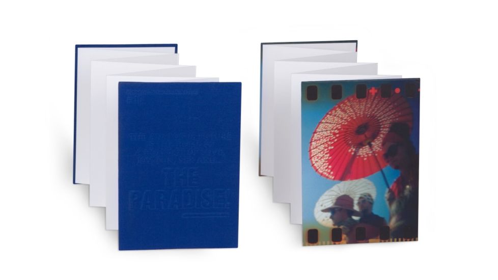 Lomography Photo Accordion - Landscape 2, blue andphoto 228