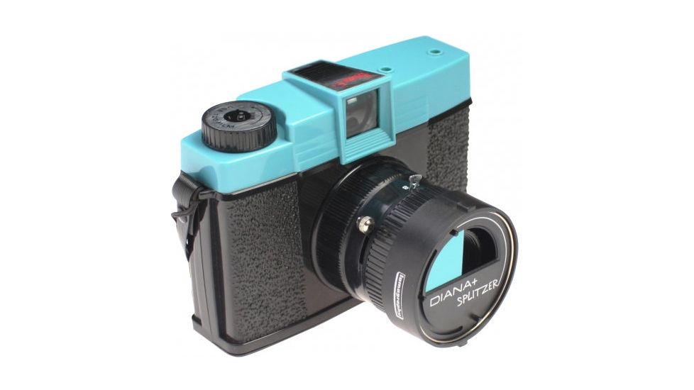Lomography Diana Splitzer 521 in use (camera not included)
