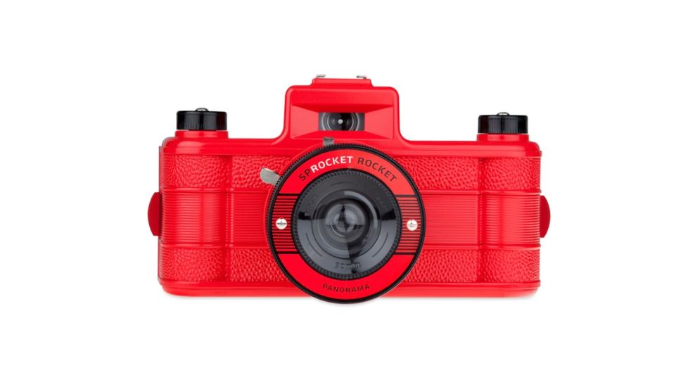 Lomography Sprocket Rocket, Red, Front 937