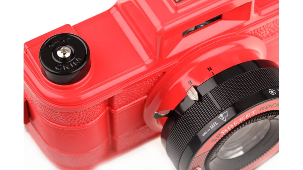 Lomography Sprocket Rocket, Red, Top Lens 937