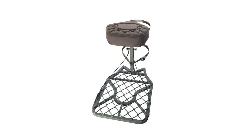 Lone Wolf Treestands Alpha Tech F1 Hang On Tree Stand, Gray AT-F1
