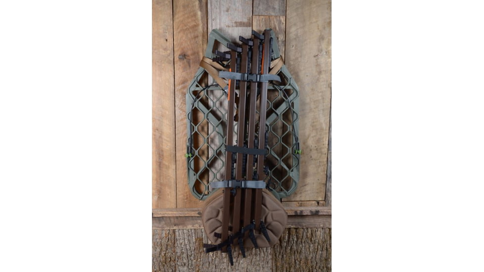 Lone Wolf Treestands Alpha Tech F1 Hang On Tree Stand, Gray AT-F1