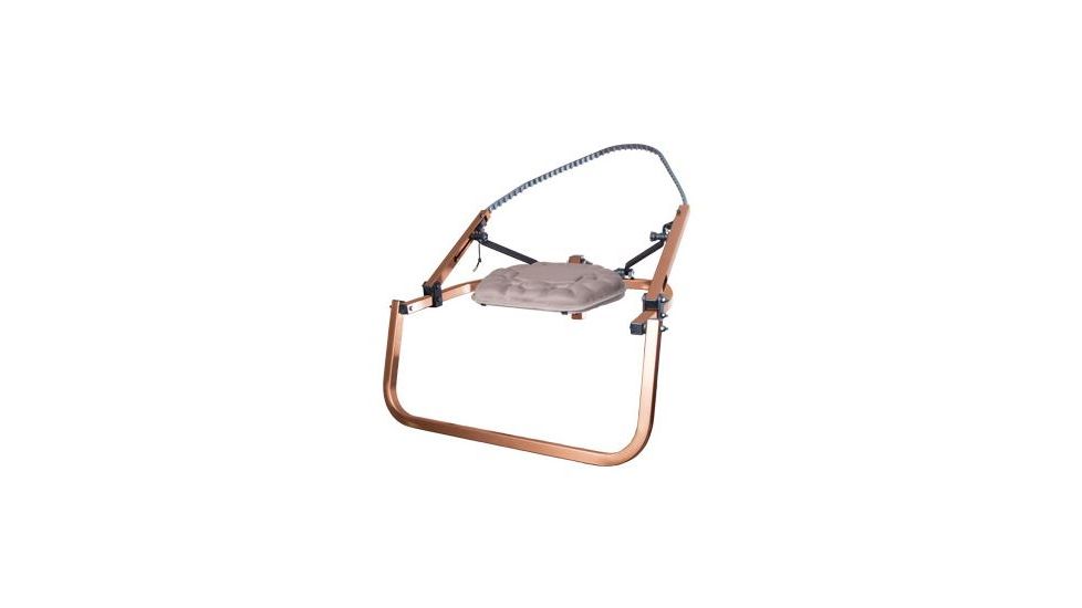 Lone Wolf Treestands Flip Top Wide Tree Stand Seat, Gray FTTO