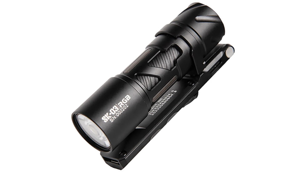 Loop Gear SK03 Flashlight RGB Black, LPGSK03RGBBK