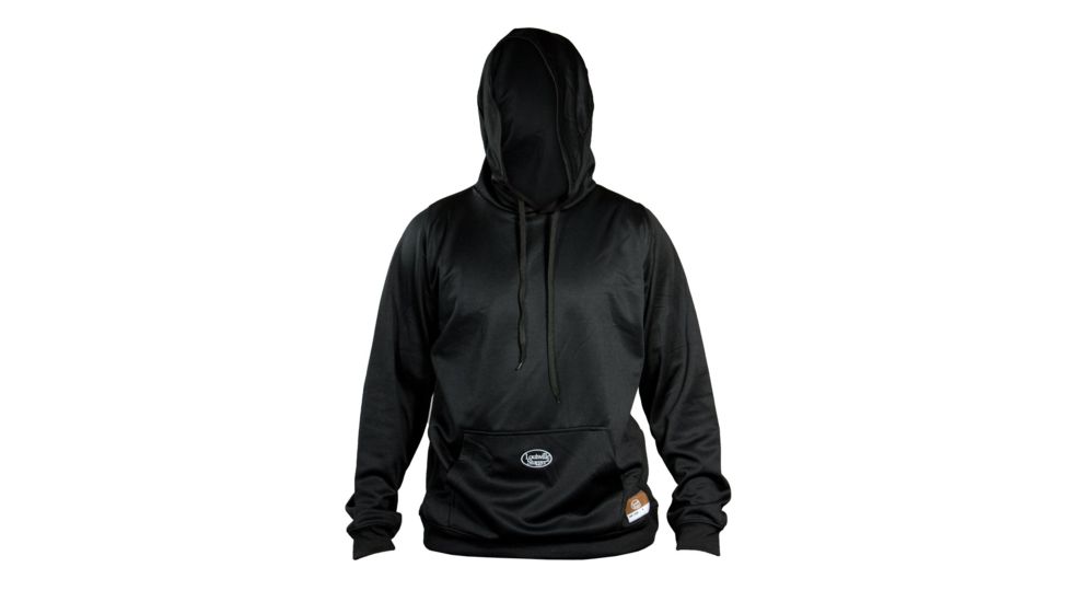 Louisville Slugger Youth Slugger Cold Weather Hoodie,Black,Large LS1460-YL-BK