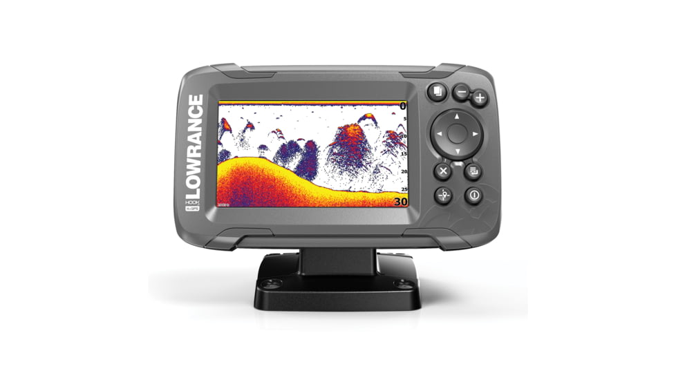 Lowrance Hook2 4X With Bullet Transducer And Gps Plotter, 000-14014-001