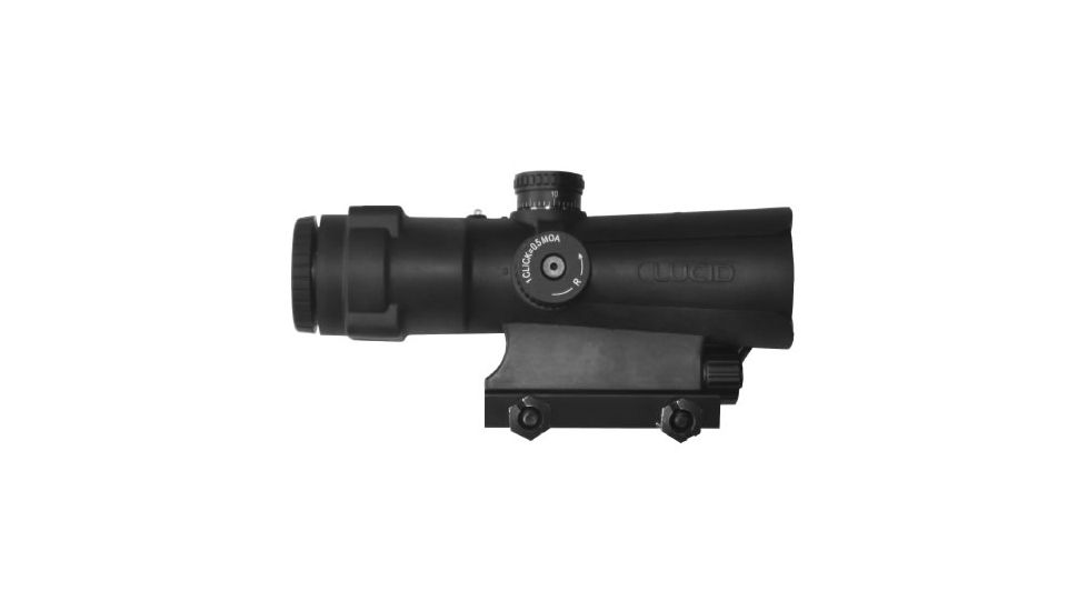 Lucid P7 Weapons Optic 4x Picatinny Rail Mount P7 Reticle Waterproof