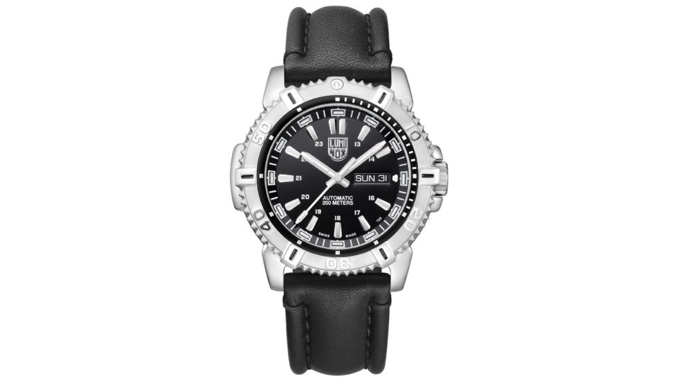 LUMINOX Modern Mariner Automatic Watch, Black/Silver, 45mm A.6501