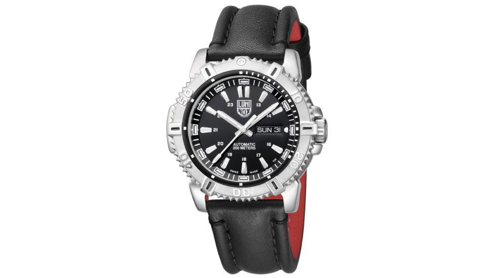 LUMINOX Modern Mariner Automatic Watch, Black/Silver, 45mm A.6501