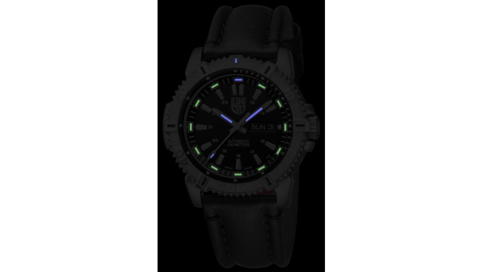 LUMINOX Modern Mariner Automatic Watch, Black/Silver, 45mm A.6501