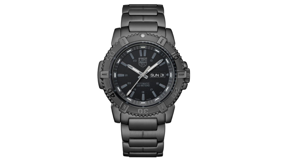 LUMINOX Modern Mariner Automatic Watch, Black/Dk.Gray, 45mm A.6502.BO