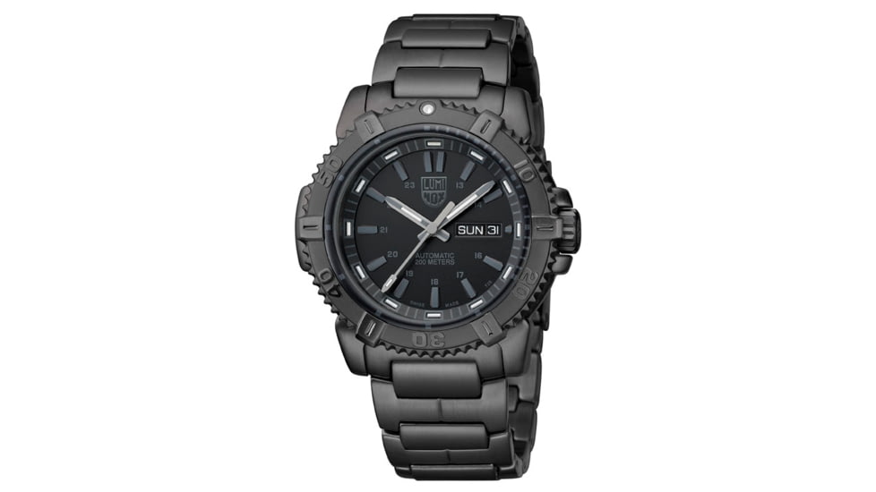 LUMINOX Modern Mariner Automatic Watch, Black/Dk.Gray, 45mm A.6502.BO