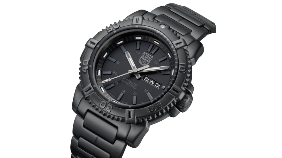 LUMINOX Modern Mariner Automatic Watch, Black/Dk.Gray, 45mm A.6502.BO