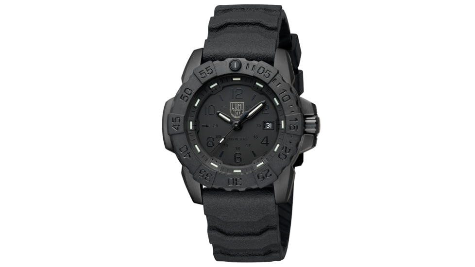 Luminox Navy Seal Steel Watches, Black/White/Black, 45 mm, 3251