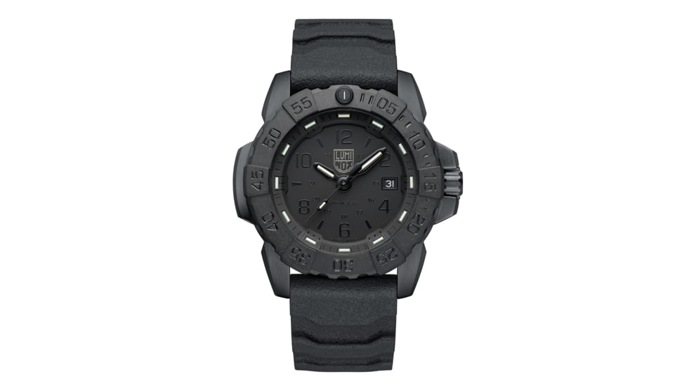 Luminox Navy Seal Steel Watches, Black/White/Black, 45 mm, 3251