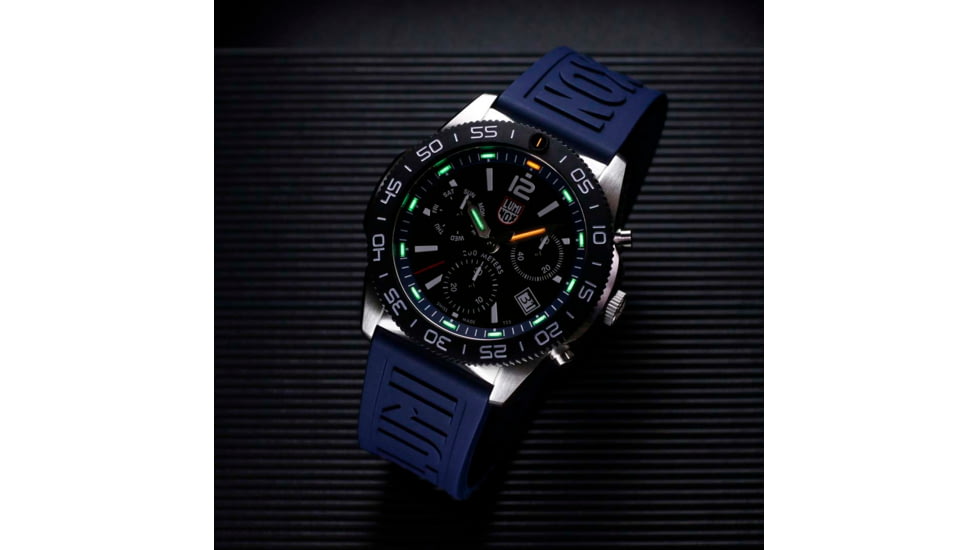 Luminox Pacific Diver Chronograph 3140 Series, Black/Blue, 44mm, XS.3143