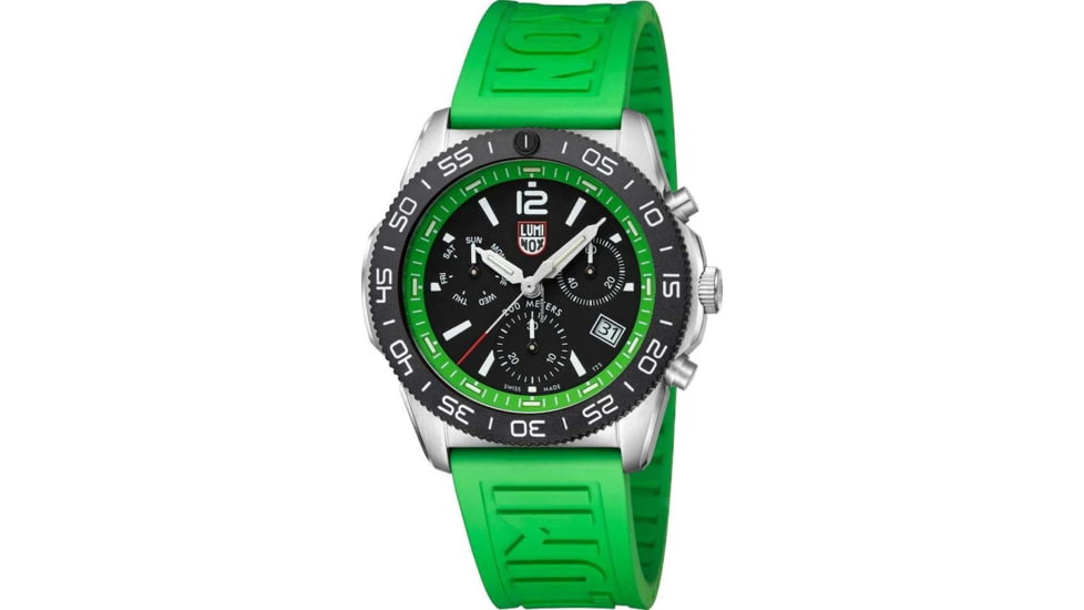 Luminox Pacific Diver Chronograph 3140 Series, Black/Green, 44mm, XS.3157.NF