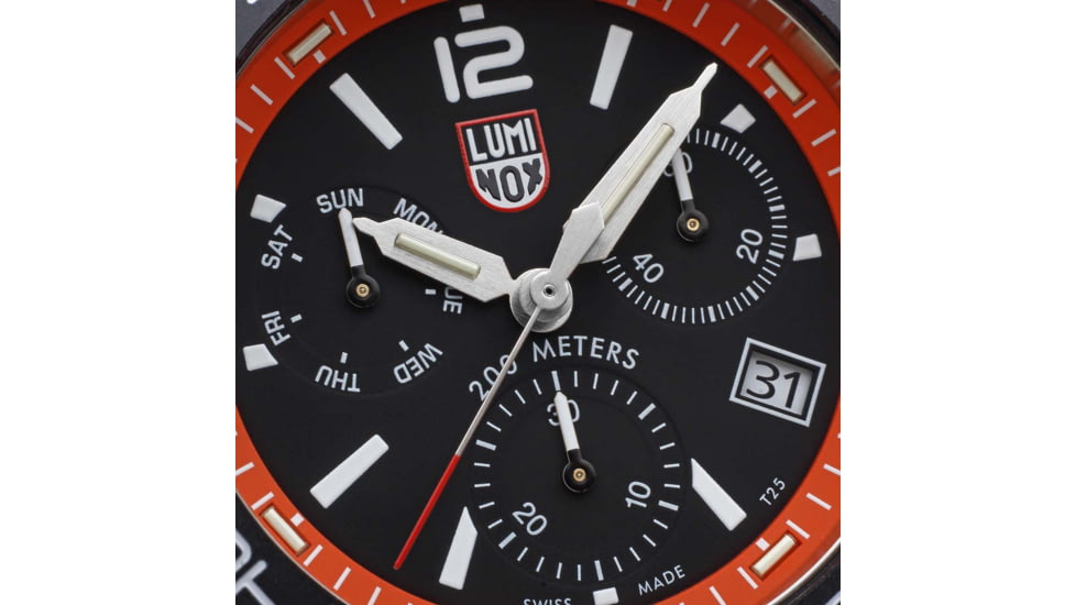 Luminox Pacific Diver Chronograph 3140 Series, Black/Orange, 44mm, XS.3149