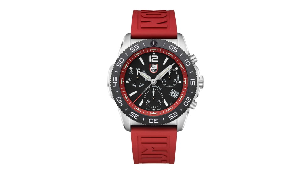 Luminox Pacific Diver Chronograph 3140 Series, Black/Red, 44mm, XS.3155