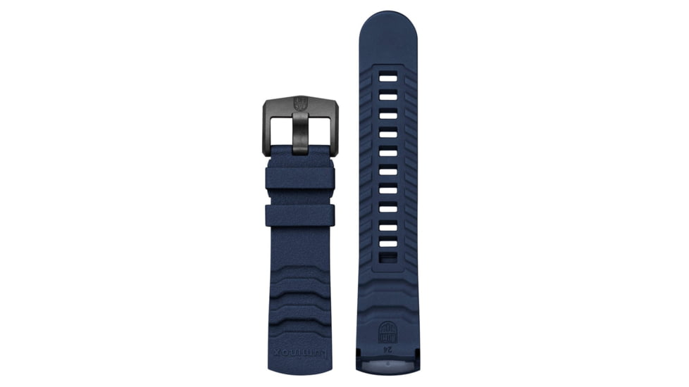 Luminox Watches Integrated Rubber Watch Strap, 24 mm, Blue, integrated-rubber-watch-strap-24-mm-blue