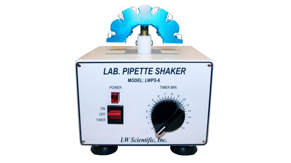 LW Scientific Pipette Shaker 2500 RPM 6 Place, CREAM SHL-PPF7-06F1