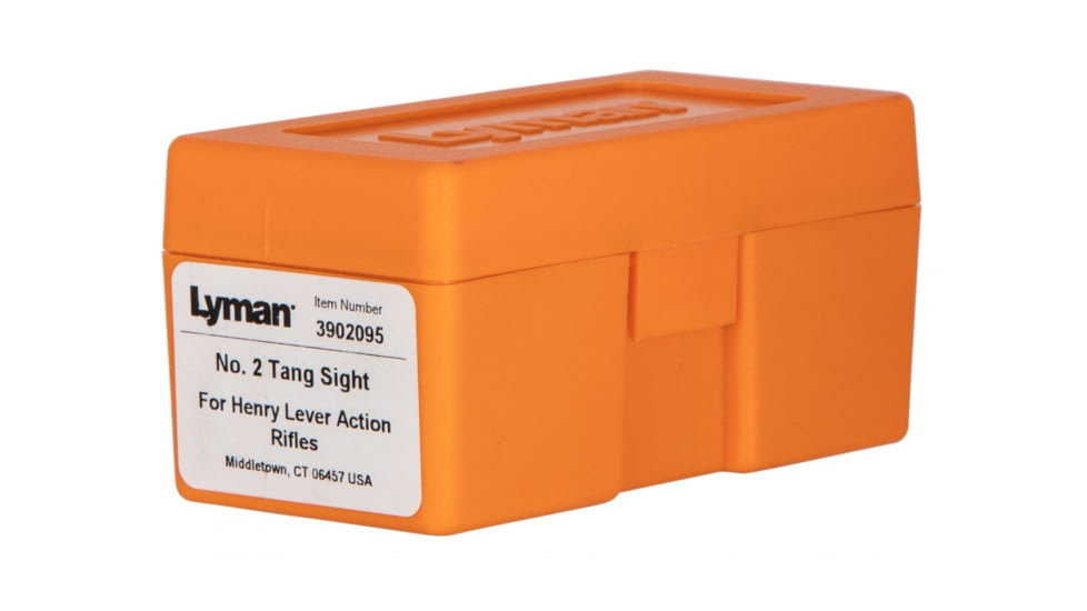 Lyman 3902095 Tang Sight Henry Lever Black Steel