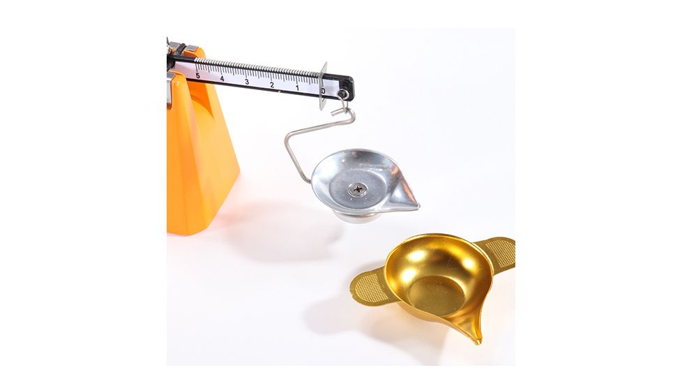 Lyman 7752225 Brass Smith 500 Reloading Scale Aluminum Orange