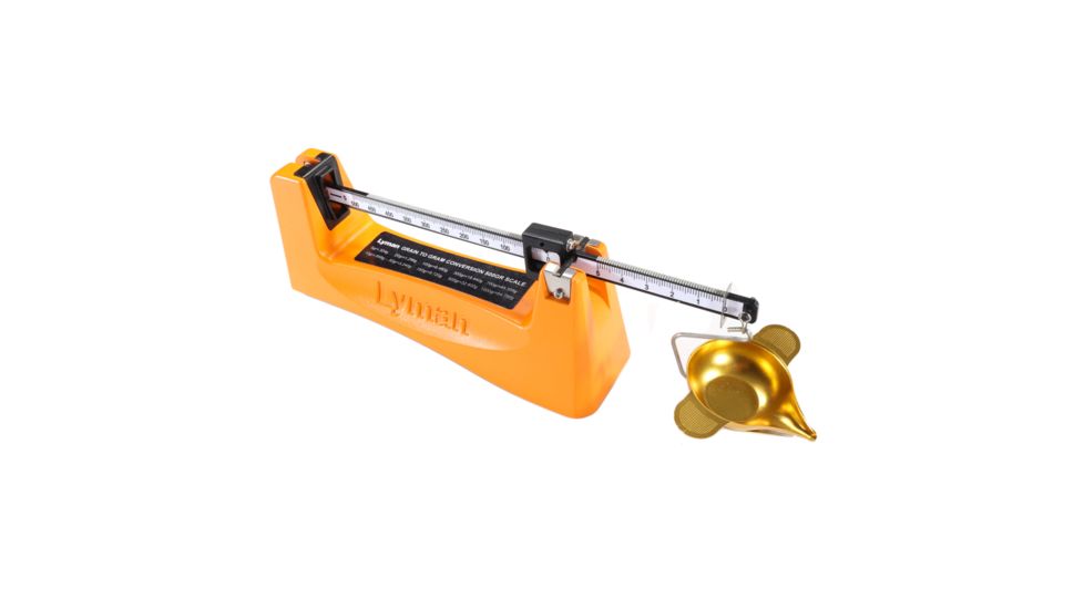 Lyman 7752225 Brass Smith 500 Reloading Scale Aluminum Orange