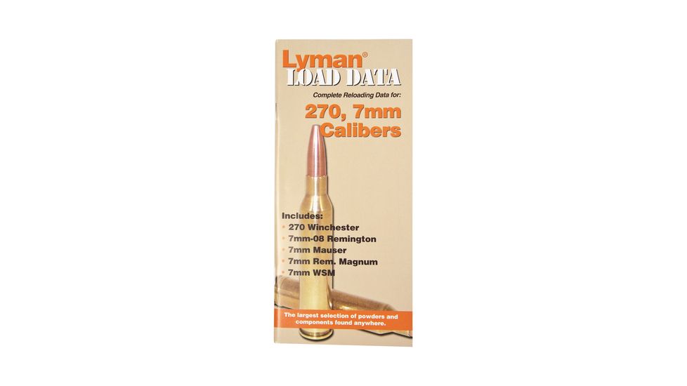 Lyman Load Data Book for 270 &amp; 7mm 9780012