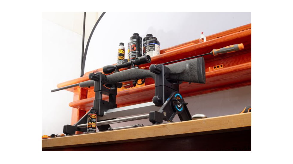 Lyman Revolution HD Heavy Duty Gun Vise, Black/Silver, 7832280