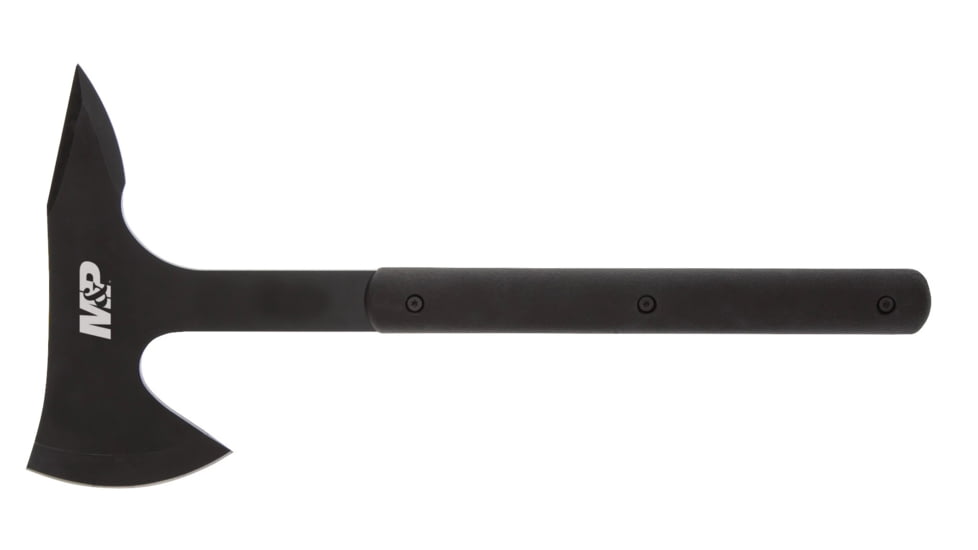 M&amp;P Extraction and Evasion Tactical Axe, 7.5in Stainless Head, 8in, Rubber Handle, Black, 1117197
