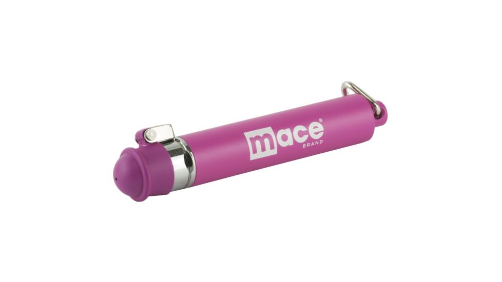 Mace 10% Pepper 3gm Pepper Spray w/ Keychain, Pink, 3gm, MSI80365