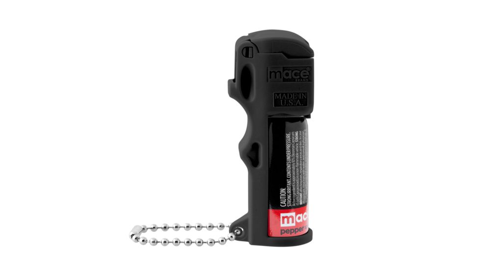 Mace 10% Pepper Guard 11gm Pepper Spray w/Keychain, Black, 11gm, MSI80332