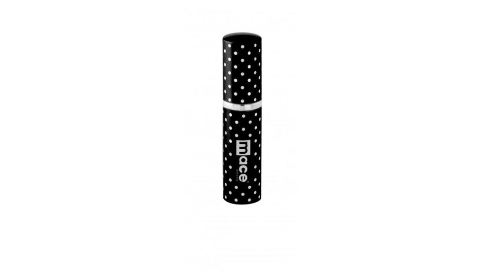 Mace Exquisite Purse Pepper Spray, Black Polka Dots MSI80456