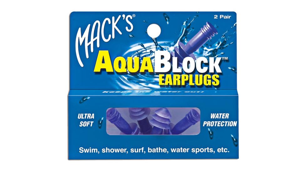 Mack's  Aquablock Earplugs 2pr 12