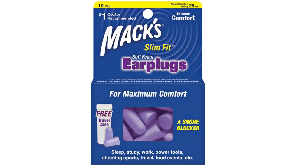 Mack's  Slim Fit Earplugs 10 Pr 91