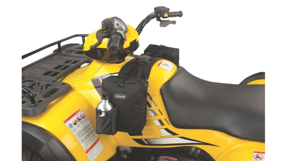 Coleman Mad Dog Tank Top ATV Saddle Bag, Black 2000012674