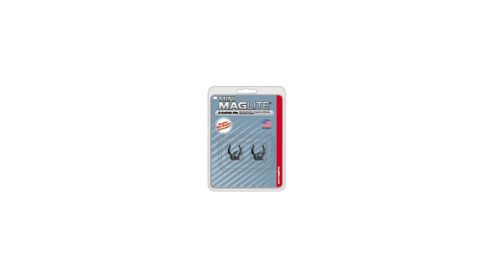 Mag AM2A496 Mini MagLite AA Flashlight Mounting Brackets (2/Pkg.)