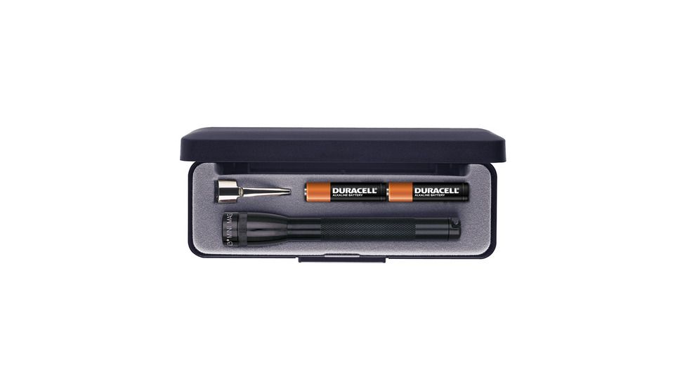 MagLite Mini 2 Cell AAA Incandescent Flashlight, Purple, Pres. Box, M3A982