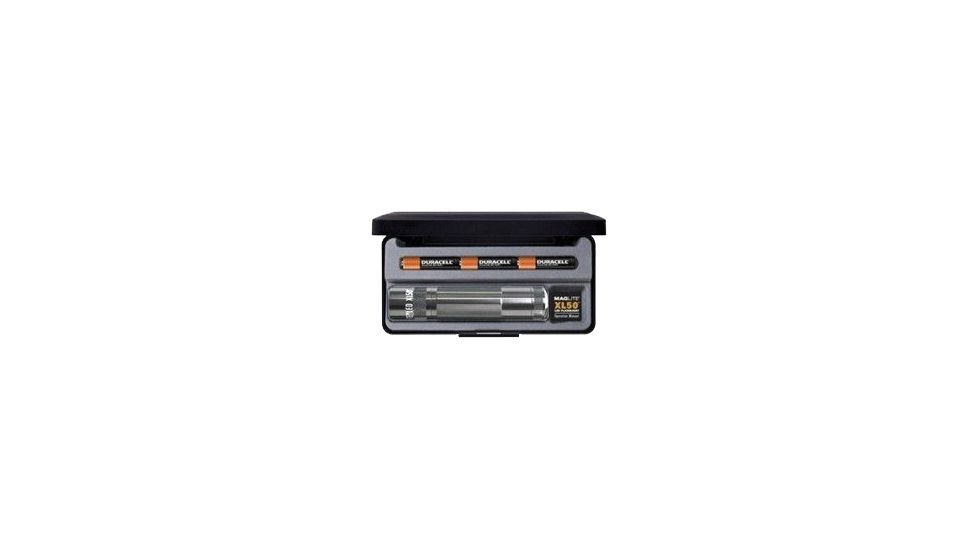 Mag Instrument XL 50 LED Flashlight w/Strobe, Display Box, Gray S3097 