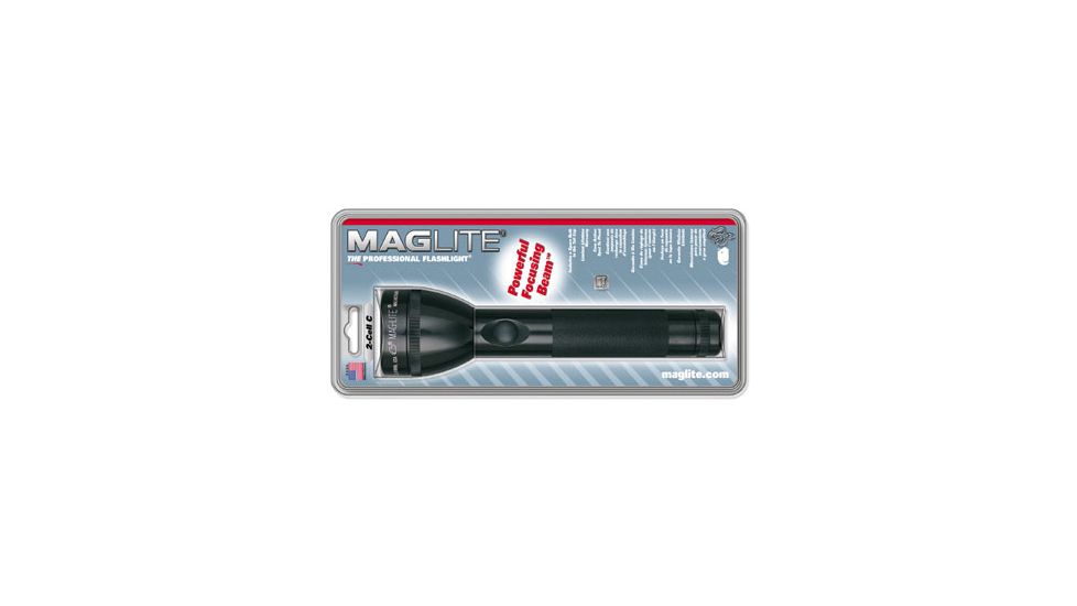 Mag Instrument MagLite ML 100 3C-Cell Black LED Flashlight S3DX6 - Blister Pack