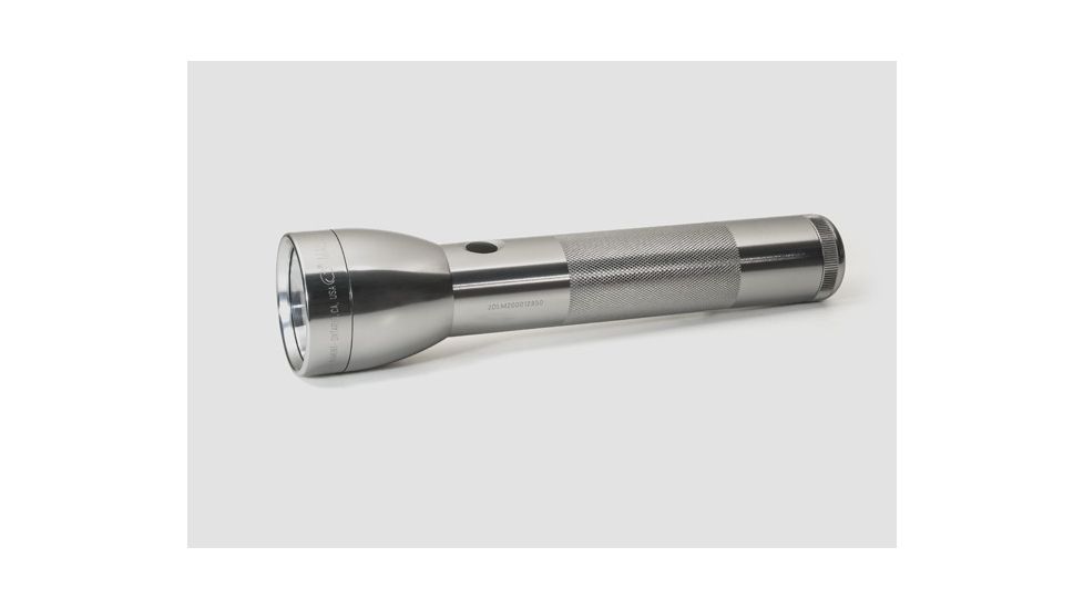 Maglite 3rd Gen 2DCell LED Flashlight,524 Lumens,Silver ST23105