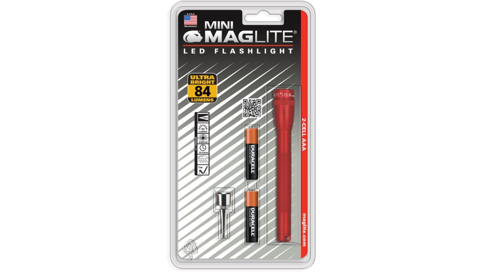 Maglite Mini 2AAA Led - Red - SP32036