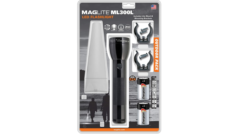 Maglite Ml300l Led Flashlight Adventure Pack - ML300L-I2TQG