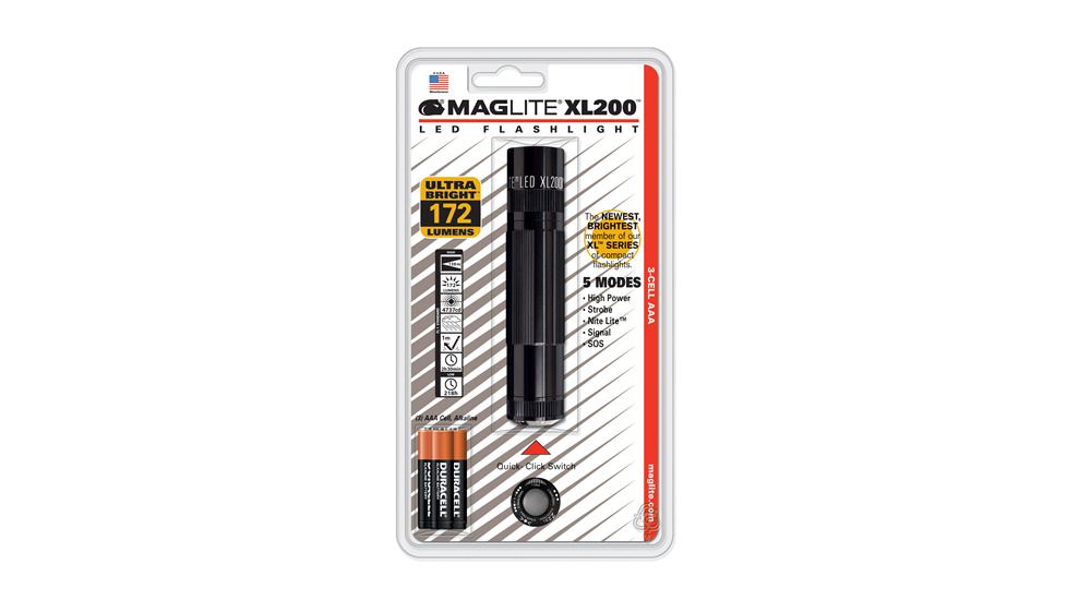 XL200 3-Cell AAA LED Flashlight