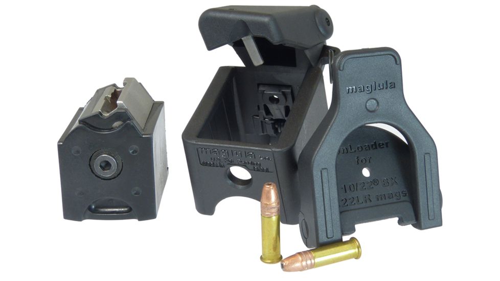 Maglula LULA Rifle Magazine Speed Loader and UnLoader Set, Ruger 10/22, .22LR, Black, LU30B