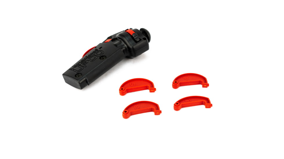 MagnetoSpeed Upod, Universal Monopod Elevation Control, Black/Red, MS-UP
