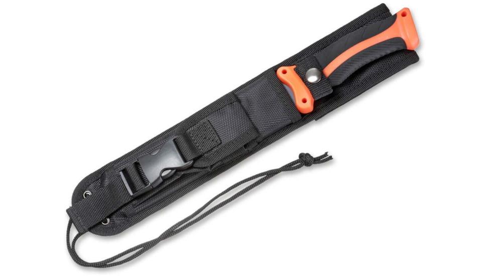 Boker FFB Fixed Blade Knife, 6.57in, 440A, Synthetic Black Handle, 02MB204